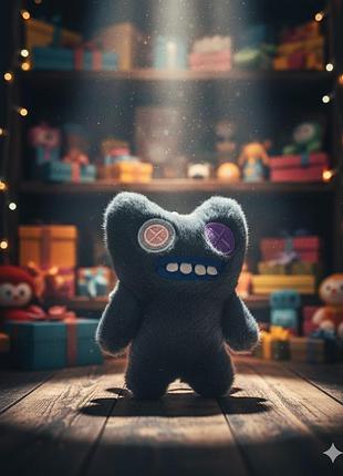 Браслет на руку фуглер fuggler monster черный монстр игрушка для детей мягкая игрушка 13,5 см