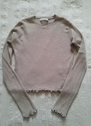 Укороченный лонгслив pull &amp; bear 3