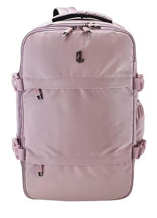 Рюкзак міський semi line lilac, 20 л, поліестер 300d, відділення для ноутбука 14", стяжки для одягу, 5 відділень, м’яка спинка