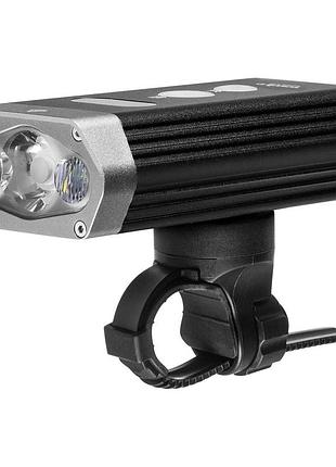 Передний велосипедный фонарь акумуляторный mactronic trailblazer (2000lm) usb rechargeable