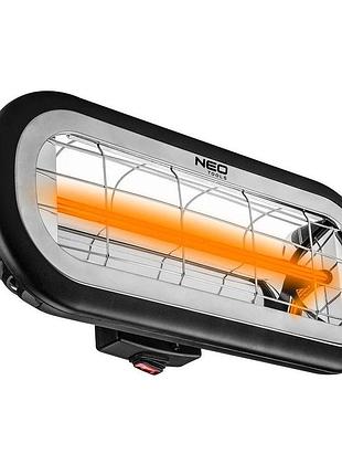 Обігрівач інфрачервоний neo tools 90-032, 2000вт, 24м кв, 11.5х46х19см, ip65