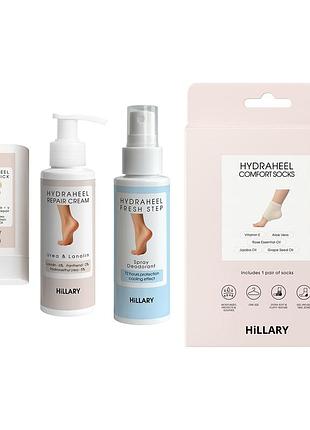 Комплекс для заживления трещин, питания и защиты стоп hillary cracked heel health, nourishment & protection complex
