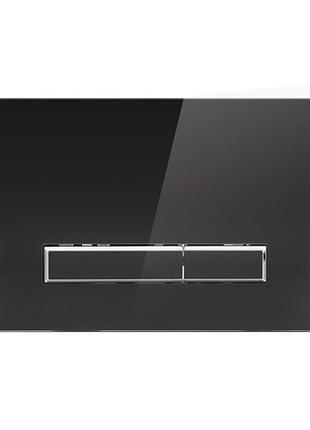 Панель смыва для унитаза qtap nest qt0111v1107gb
