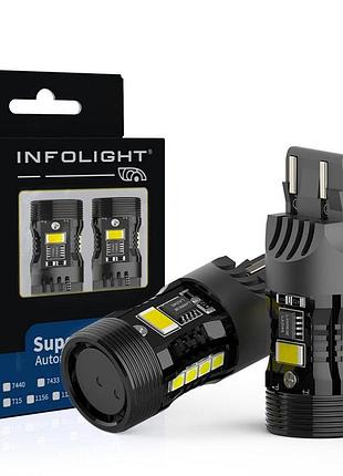 Infolight комплект светодиодных ламп infolight t20, 7443 (w21/5w)
