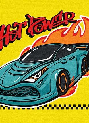 Картина по номерам - автогонки
