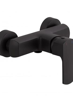 Смеситель для душа qtap lipno qtlipno4023101cb black matt