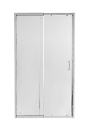 Душові двері в нішу qtap taurus crm2011-12.c6 110-120x185 см, скло clear 6 мм, покриття calcless