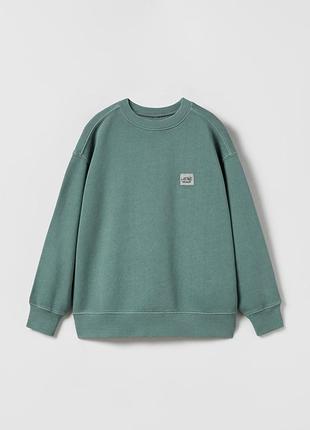 Свитшот трехнитка zara для парня