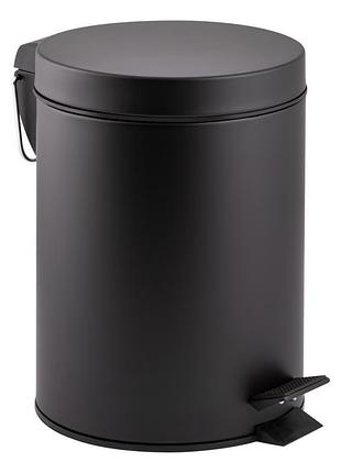 Ведро для мусора qtap liberty 5 л qtlibblm1149 black