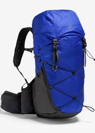 Туристический рюкзак quechua mh900 38л 60х28х23см синий совместимые с питьевой системой