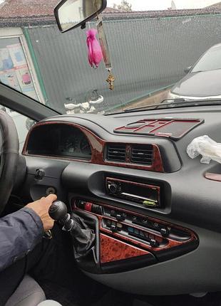 Накладки на панель приборов (meric) дерево для fiat scudo 1996-2007 гг