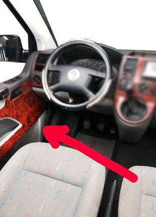 Накладки на дверные карты (турция) дерево для volkswagen t5 transporter 2003-2010 гг