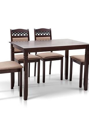 Комплект бродвей (1+4) тем.горіх dark walnut