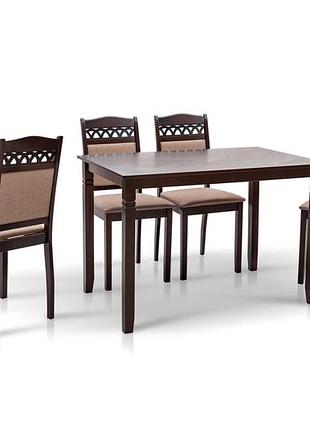 Комплект бродвей (1+4) тем.горіх dark walnut 2