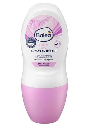 Кульковий антиперспірант balea extra dry з екстрасухим ефектом, 50 мл