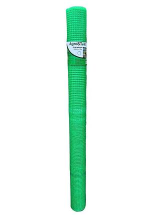 Сітка вольєрна 12*14"agrostar"1.5*50 м (зелена)