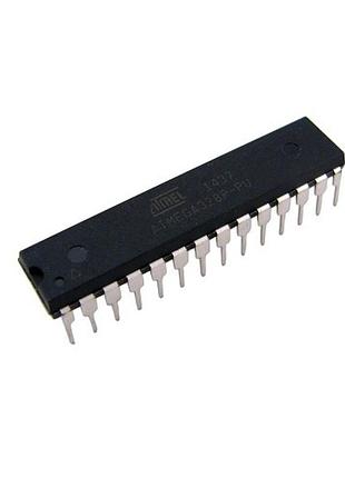 Чип atmega328p-pu dip-28, мікроконтролер 20мгц