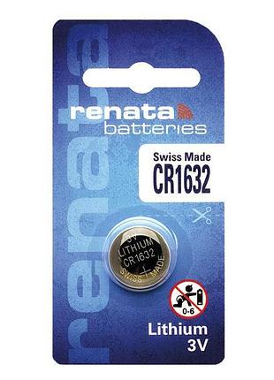 Батарейки-таблетки renata cr1632 / 3v/ 1шт. на блистере цена за 1шт , продажа по блистерам modern home style