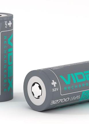 Аккумулятор videx 32700 lifepo4 6000mah 3.7v цена за 1шт , продажа по блистерам modern home style