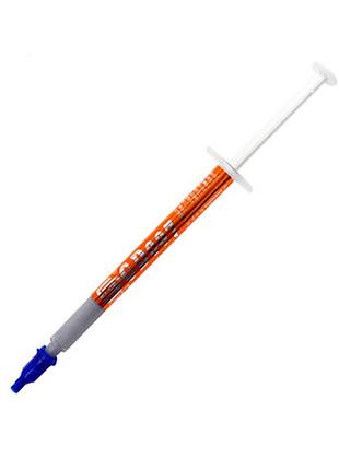 Термопаста gd007 premium 1г, с серебром 6.8 вт/м*k