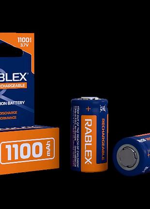 Аккумулятор rablex 18350, 1100mah li-ion 3.7v цена за 1шт , продажа по блистерам modern home style