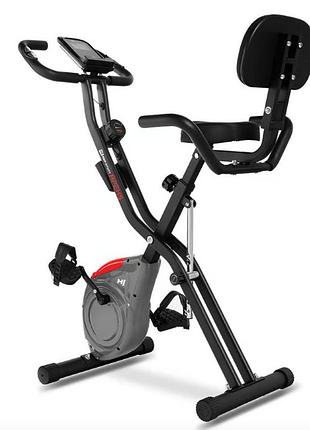 Велотренажер hop-sport hs-3030x apeks x-bike сірий