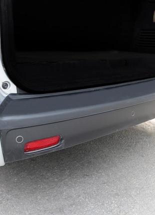 Накладка на задний бампер eurocap (длинная база, abs) для opel vivaro 2019- гг