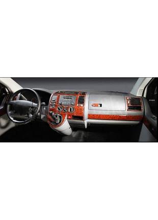 Накладки на торпеду (турция) дерево для volkswagen t5 transporter 2003-2010 гг