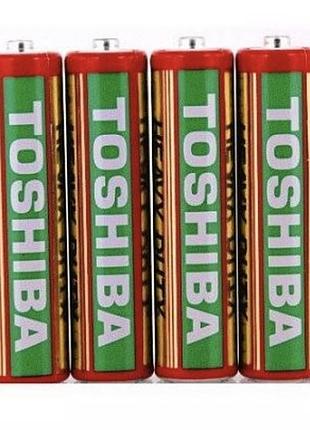 Батарейка toshiba r6/aa, duty heavy, красная цена за 1шт , продажа по блистерам modern home style