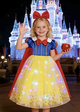 Новое платье для белоснежки на 98-104 см