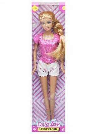 Кукла "defa lucy fashion", в розовом