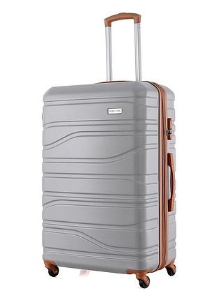 Дорожный чемодан semi line 28" (l) light grey (t5715-3)