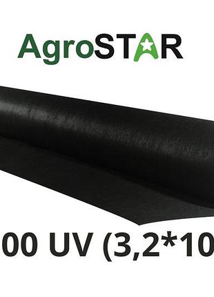 Агроволокно"agrostar"100 uv черное (3.2*100)*
