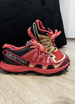 Кросівки salomon fellraiser для трейлу та походів, активних занять спортом, розмір 38, на стопу 24 см