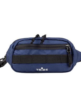 Поясна сумка tribe waist bag 1,5 l t-id-0001, olive blue, blue