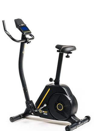 Велотренажер besport bs-6047 maybike електромагнітний чорно-жовтий