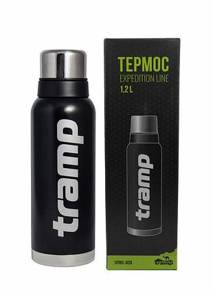 Термос tramp expedition line 1,2 л utrc-028 cірий black