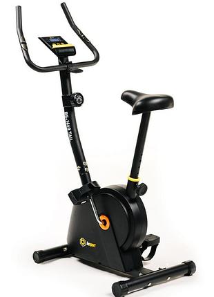 Велотренажер besport bs-1660 tail магнітний чорно-жовтий