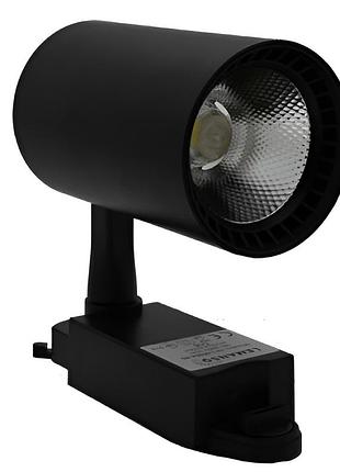 Трековый светильник led lemanso 30w 2400lm 6500k черный / lm564-30