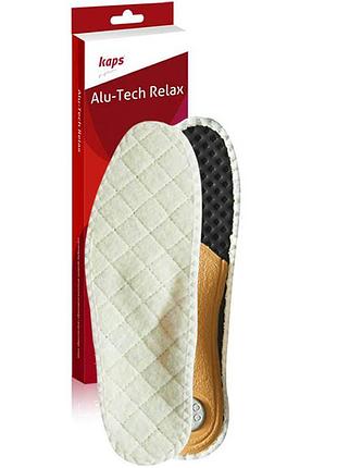 Зимние ортопедические стельки kaps alu tech relax(ps)