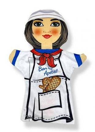 М'яка іграшка (кукла на руку "повар")
