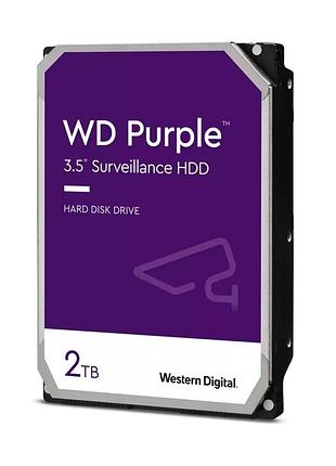 Жорсткий диск 3.5" 2tb 64mb western digital purple wd23purz (090-00193)