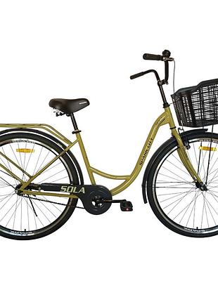 Велосипед st 28" spark city sola рама 18" оливковий (240034)