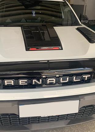 Дефлектор капоту eurocap для renault duster 2024- рр