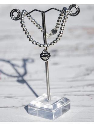 Оригинальный серебряный браслет от tiffany &amp;co
