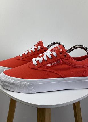 Кеди унісекс reebok club c coast red розмір 35-35,5-36