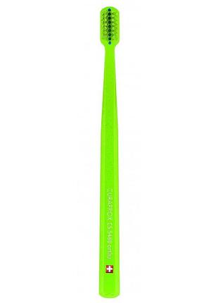 Ортодонтическая зубная щетка curaprox cs 5460 ultra soft ortho с углублением, d 0,10 мм 04 зубная щетка