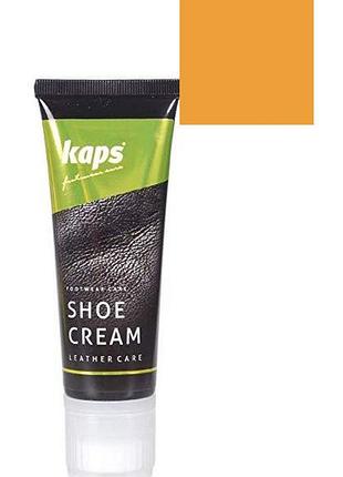 Крем для обуви kaps shoe cream 75ml 151 натуральный