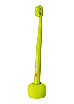 Подставка для зубной щетки curaprox toothbrush holder зеленый