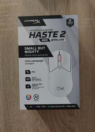 Игровая мышка hyperx pulsefire haste 2 mini wireless